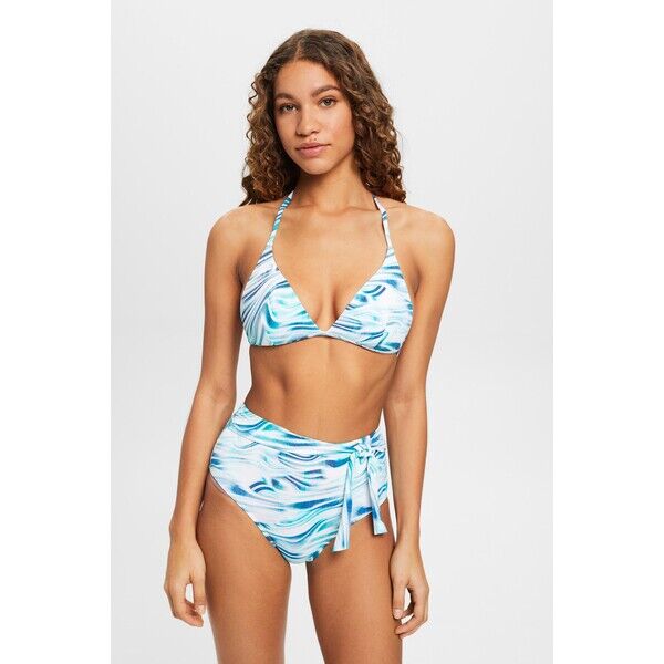 Esprit Wyściełana góra od bikini z wiązaniem na szyi 033EF1A333_417