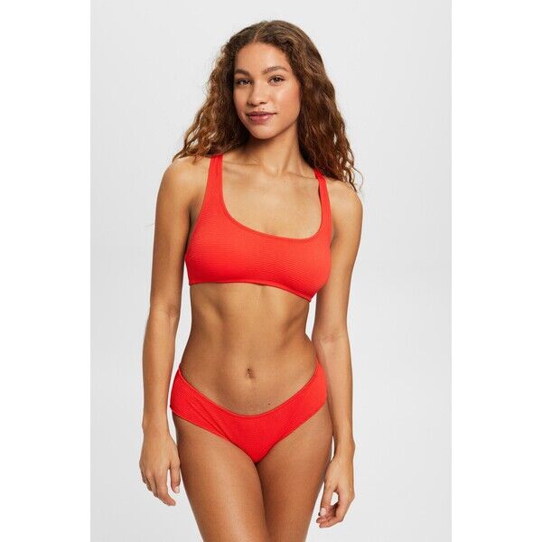 Esprit Fakturowana wyściełana góra od bikini w stylu bustiera 013EF1A312_630