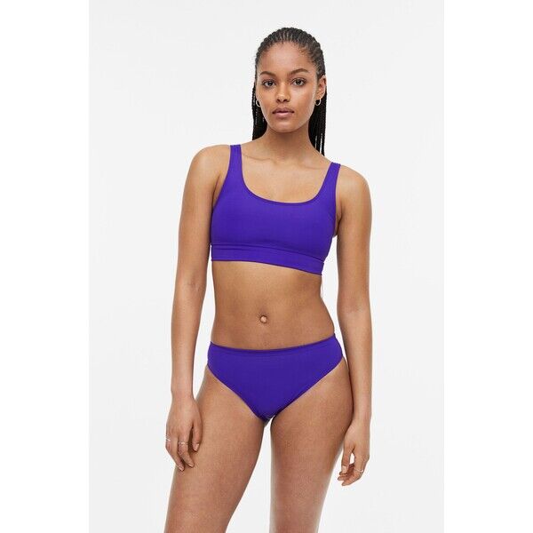 H&M Dół od kostiumu - 1139241001 Ciemnofioletowy