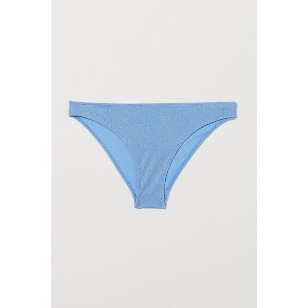 H&M Dół od kostiumu - Normalna talia - -ONA 0940057036 Jasnoniebieski/Brokat