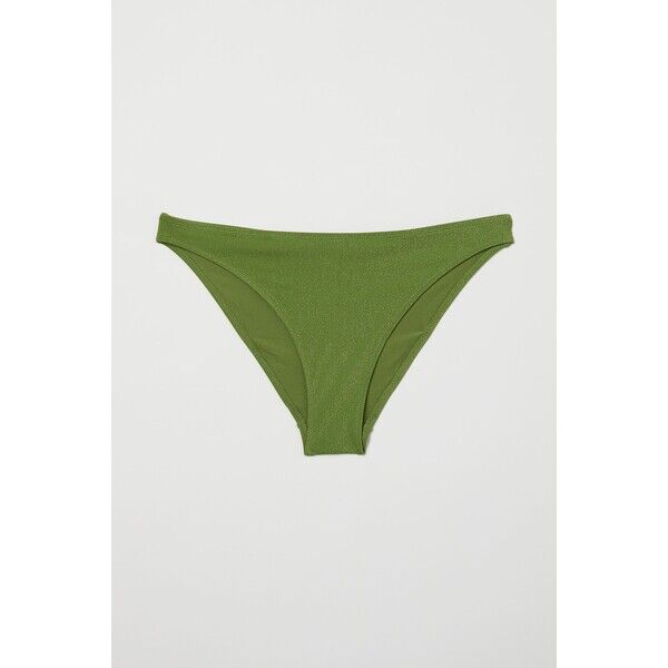 H&M Dół od kostiumu - Normalna talia - -ONA 0940057036 Oliwkowozielony
