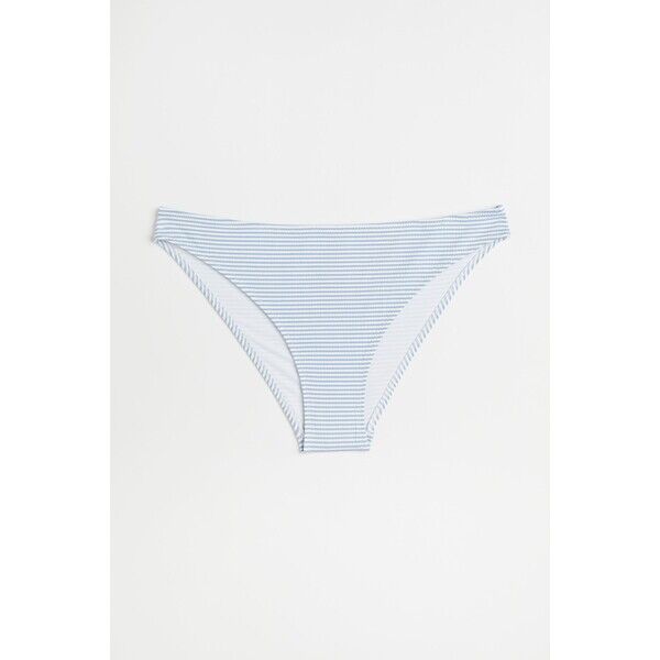 H&M Dół od kostiumu - Normalna talia - -ONA 0940057036 Jasnoniebieski/Białe paski