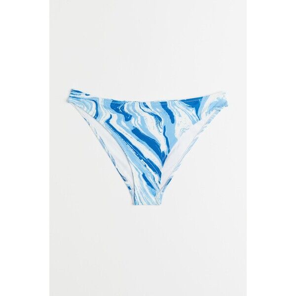 H&M Dół od kostiumu - Normalna talia - -ONA 0940057036 Niebieski/Marmurkowy