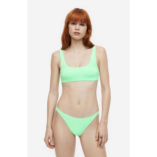 H&M Dół od kostiumu - 0929326016 Neonowozielony