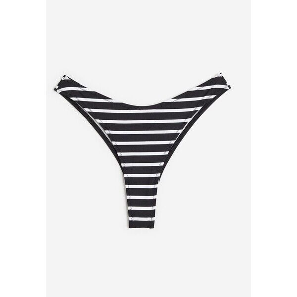 H&M Dół od kostiumu - Normalna talia - 0929326022 Czarny/Paski