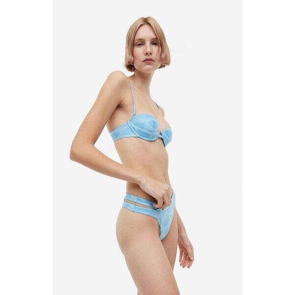 H&M Dół od kostiumu - 1144091001 Turkusowy/Usta