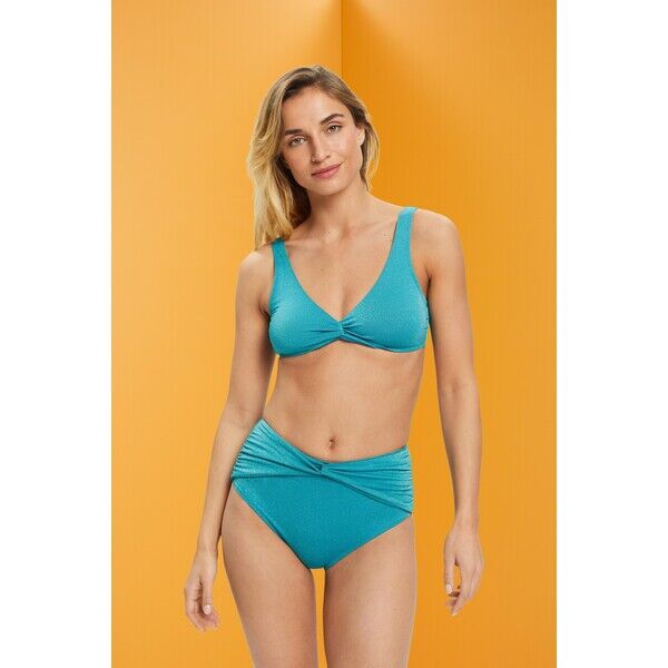 Esprit Błyszczący dół od bikini z wysokim stanem 023EF1A332_455