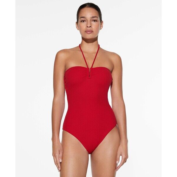 Oysho Kostium kąpielowy bandeau z piki