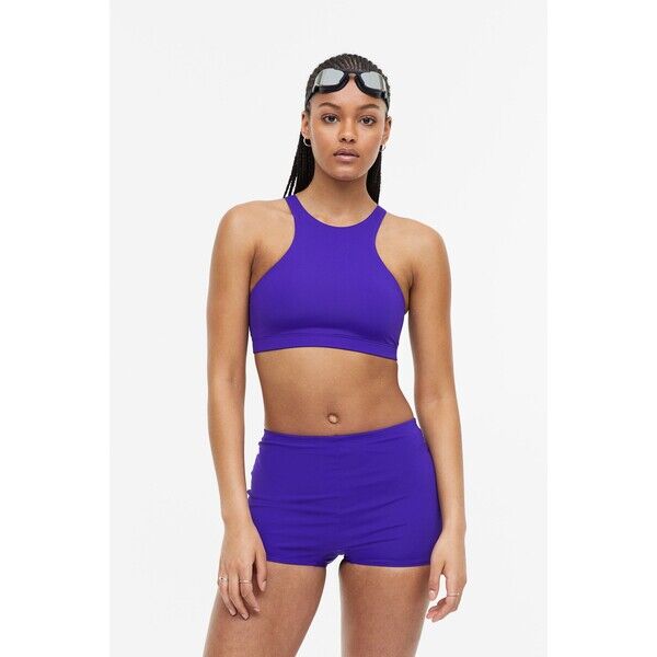 H&M Dół od kostiumu - 1157084003 Ciemnofioletowy