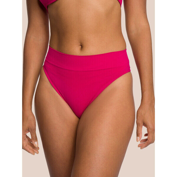 Oceansapart Moana Sculpting Bikini Thong Deep Magenta