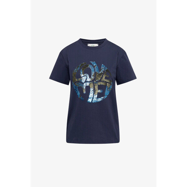 ALBERTA FERRETTI T-shirt - Granatowy ciemny 2230026896938