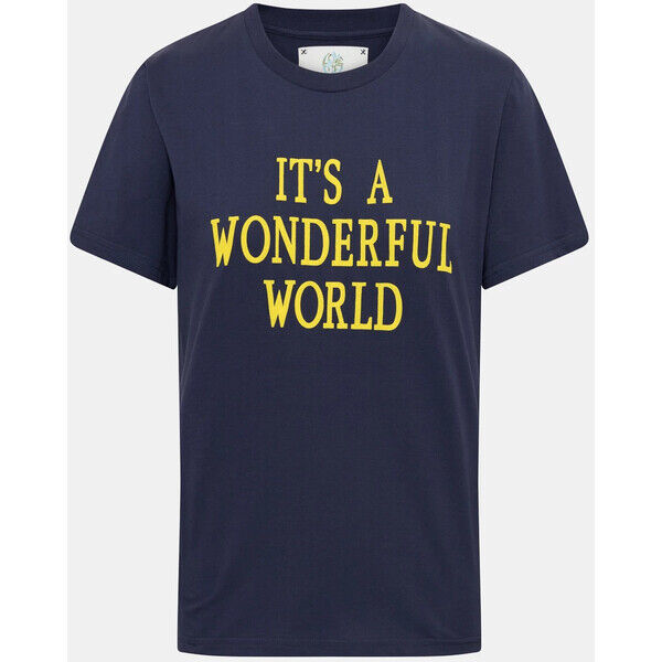 ALBERTA FERRETTI T-shirt - Granatowy 2230026896167