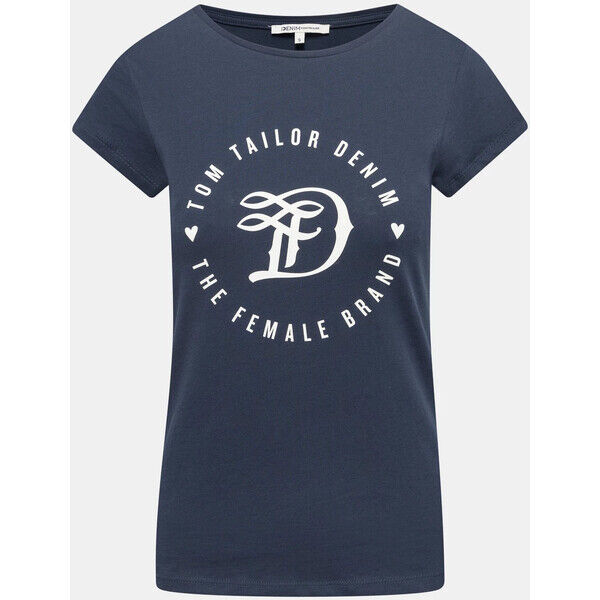 TOM TAILOR T-shirt - Granatowy 2230045118363
