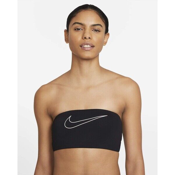 Damska góra w stylu bandeau od bikini Nike DH9952-010