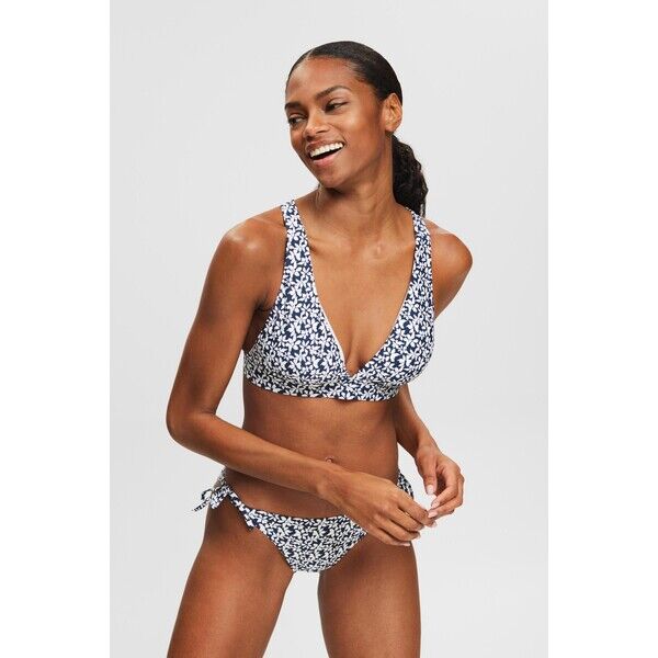Esprit Dół od bikini z nadrukiem i wiązaniami po bokach 994EF1A323_400