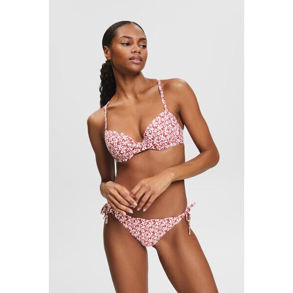 Esprit Dół od bikini z nadrukiem i wiązaniami po bokach 994EF1A323_610