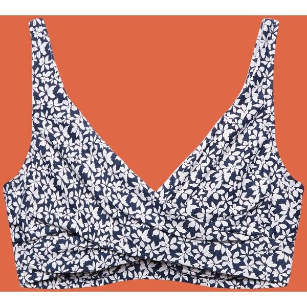 Esprit Niewyściełany top bikini z nadrukiem i fiszbinami 994EF1A320_400