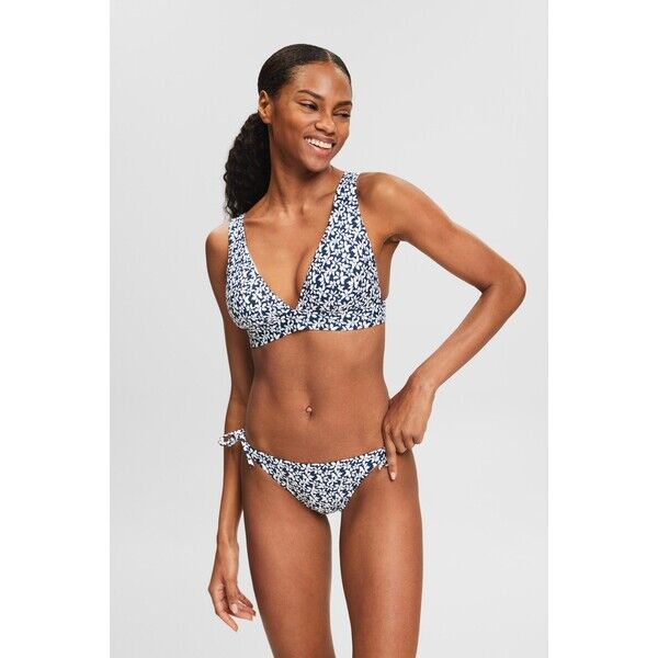 Esprit Wyściełany top bikini z nadrukiem 994EF1A321_400
