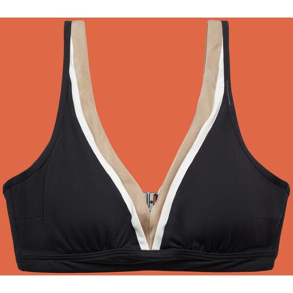 Esprit Trójkolorowy, usztywniany top bikini 014EF1A311_001