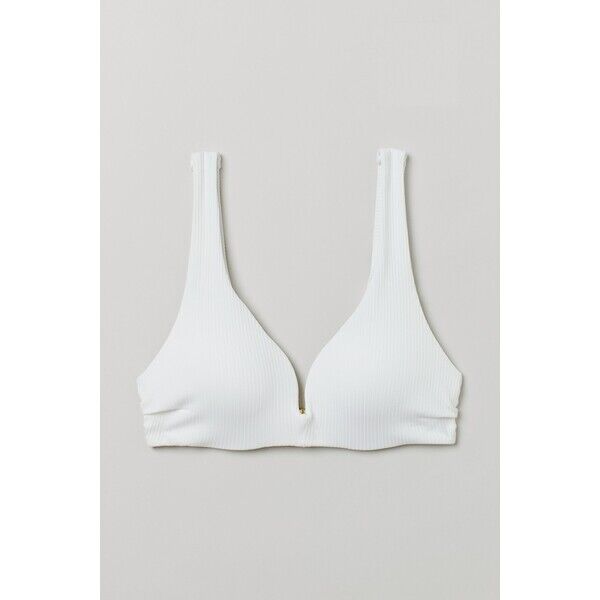 H&M Góra od kostiumu - Krótka - 0928452002 Biały