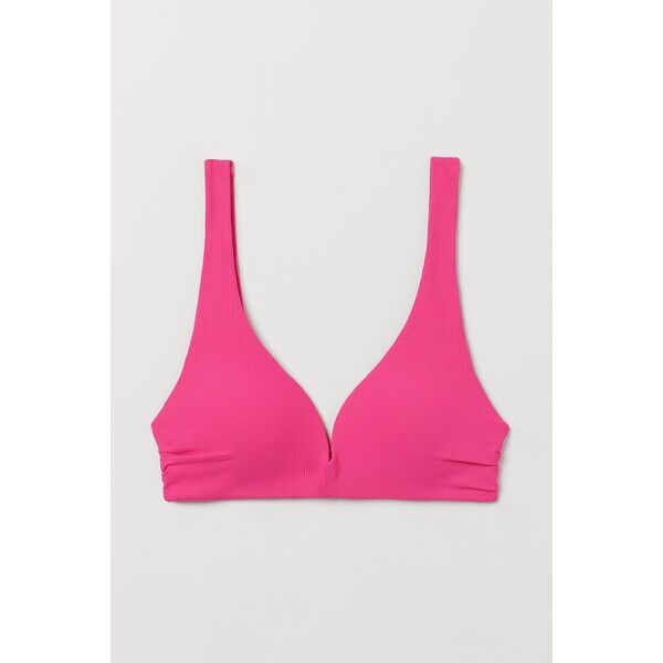 H&M Góra od kostiumu - Krótka - -ONA 0928452021 Wiśniowy