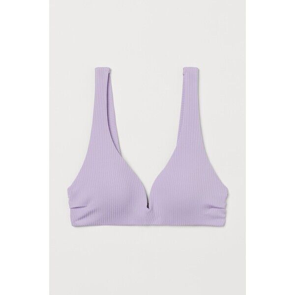 H&M Góra od kostiumu - Krótka - 0928452002 Jasnofioletowy