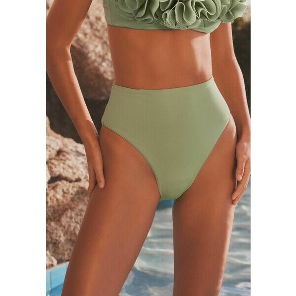 Next HIGH WAIST HIGH LEG BIKINI BOTTOMS REGULAR FIT Dół od bikini NX381I0BW-M11