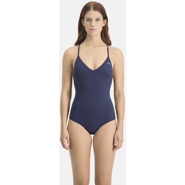 Puma PUMA SWIM WOMEN V-NECK CROSSBACK SWIMSUIT 1P Kostium kąpielowy PU181G007-K11