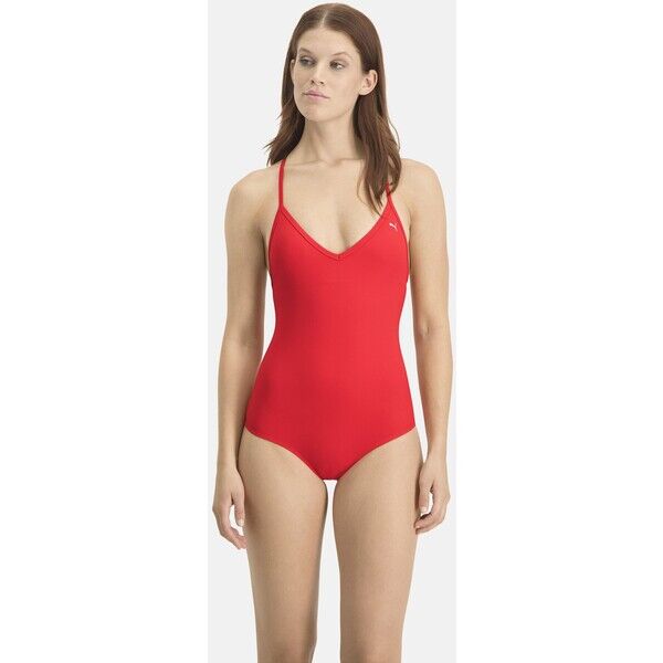 Puma PUMA SWIM WOMEN V-NECK CROSSBACK SWIMSUIT 1P Kostium kąpielowy PU181G007-G11
