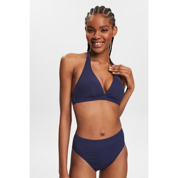 Esprit Wyściełana góra od bikini z wiązaniem na szyi 994EF1A303_400
