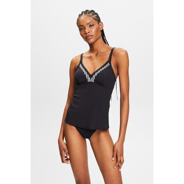Esprit Góra od tankini w paski 994EF1A304_001