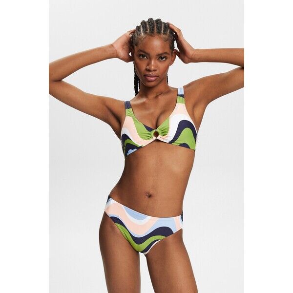 Esprit Dół od bikini w stylu biodrówek z nadrukiem 024EF1A314_400