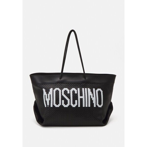 MOSCHINO BLACK & WHITE Torba na zakupy 6MO51H0AE-Q11