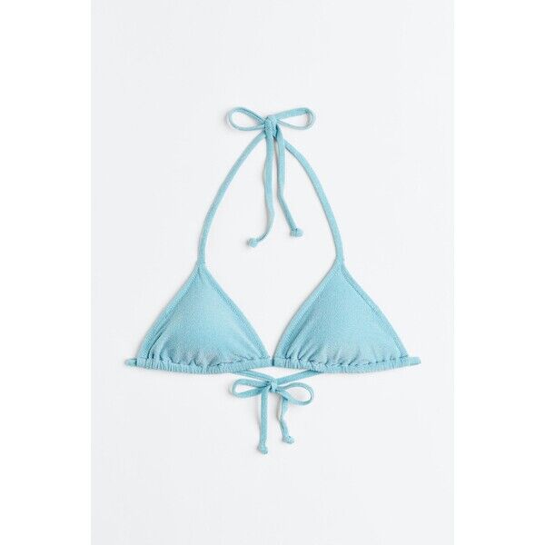 H&M Góra od kostiumu - Mocowanie na szyi - -ONA 1116226014 Jasnoturkusowy/Brokat