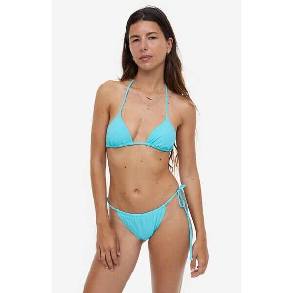H&M Góra od kostiumu - Mocowanie na szyi - -ONA 1116226014 Turkusowy