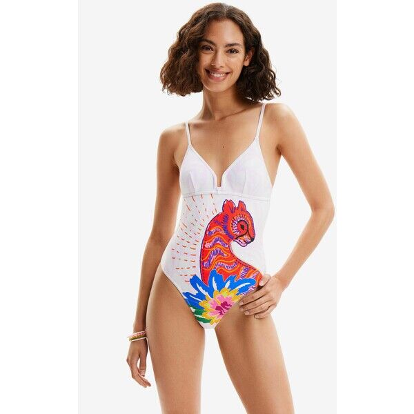 Desigual Kostium kąpielowy DE181G010-A11