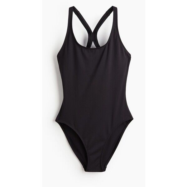 H&M Sportowy kostium kąpielowy - 1226765003 Czarny