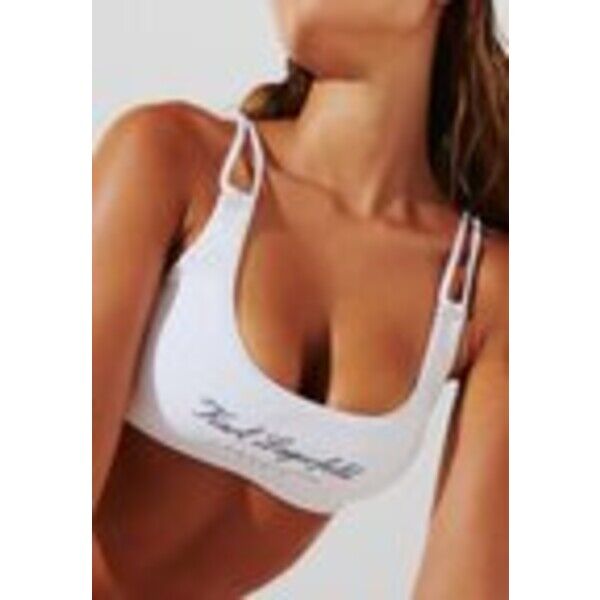 KARL LAGERFELD KARL LAGERFELD SWIMWEAR TOP HOTEL KARL BANDEAU BIKINI Góra od bikini K4881J02I-A11