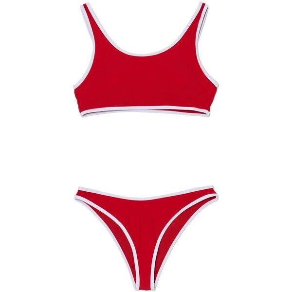 Cropp Czerwono-białe bikini 2473Z-33X