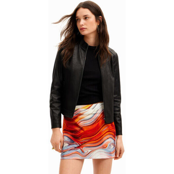 Desigual Kurtka biker slim 24SWEW122000