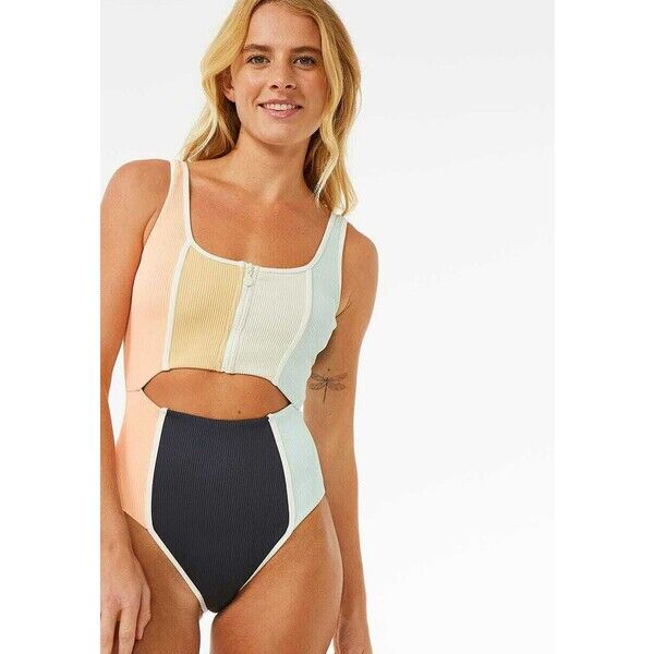 Rip Curl BLOCK PARTY SPLICE GOOD Kostium kąpielowy RI781G026-T11
