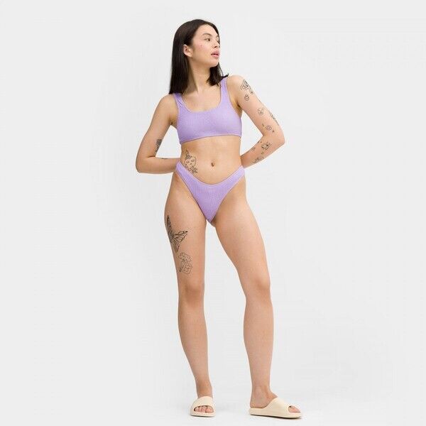 CHAMPION Dół od damskiego kostiumu kąpielowego Champion Legacy Bikini Top - fioletowy