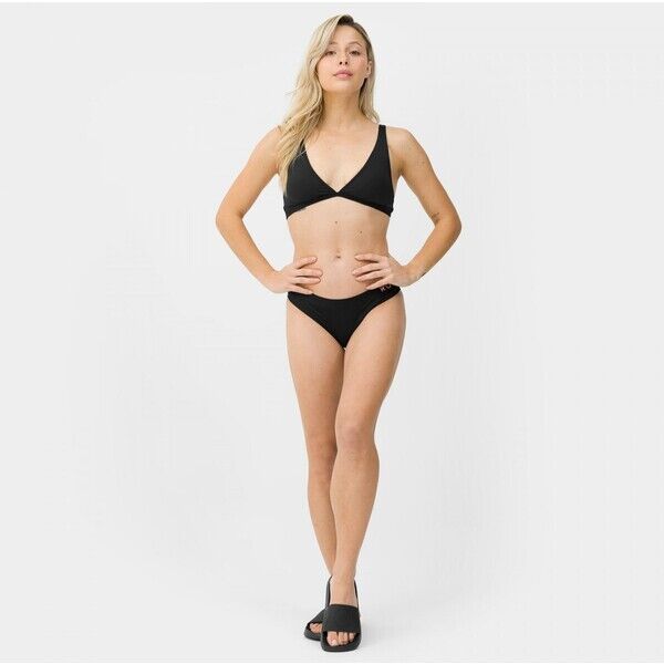 ROXY Dół od damskiego kostiumu kąpielowego Roxy Active Bikini Bottoms - czarny