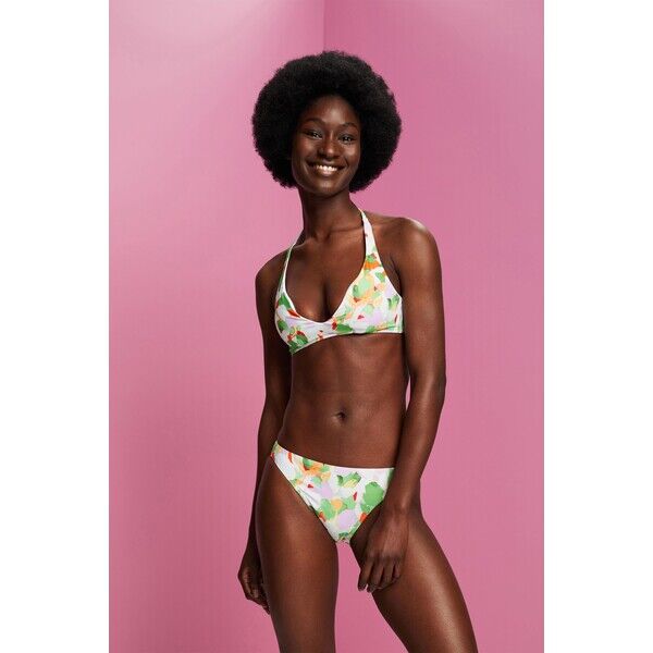 Esprit Z recyklingu: usztywniana góra od bikini z wiązaniem na szyi 043EF1A313_312