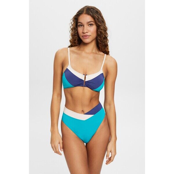 Esprit Dół od bikini ze średnim stanem, bloki kolorów 033EF1A314_370