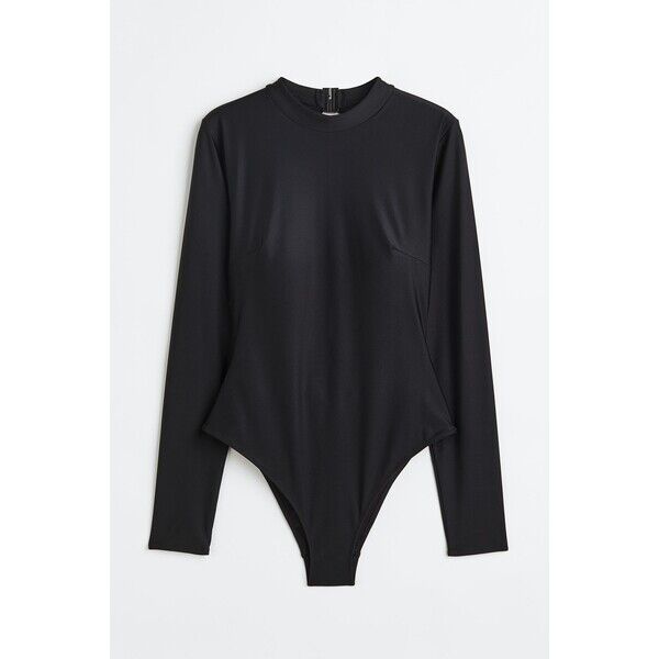 H&M Kostium kąpielowy High Leg - 1116716001 Czarny