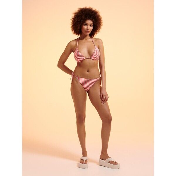 Cropp Bikini w czerwono-białe paski 2472Z-33X