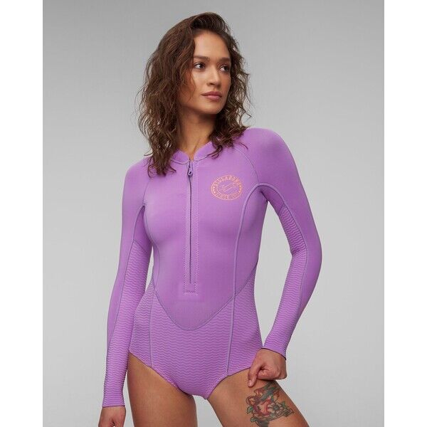 Fioletowa pianka do pływania damska Billabong Salty Dayz ls Spring abjw400100-pht0 abjw400100-pht0