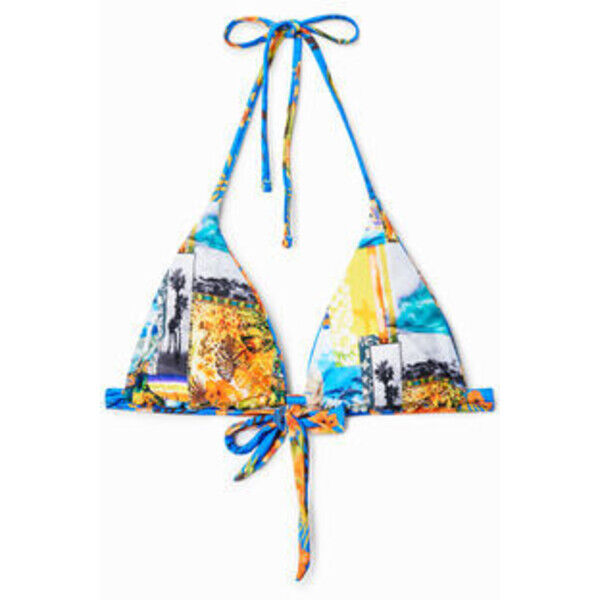 Desigual Dwustronny, trójkątny biustonosz od bikini 20SWMK125124