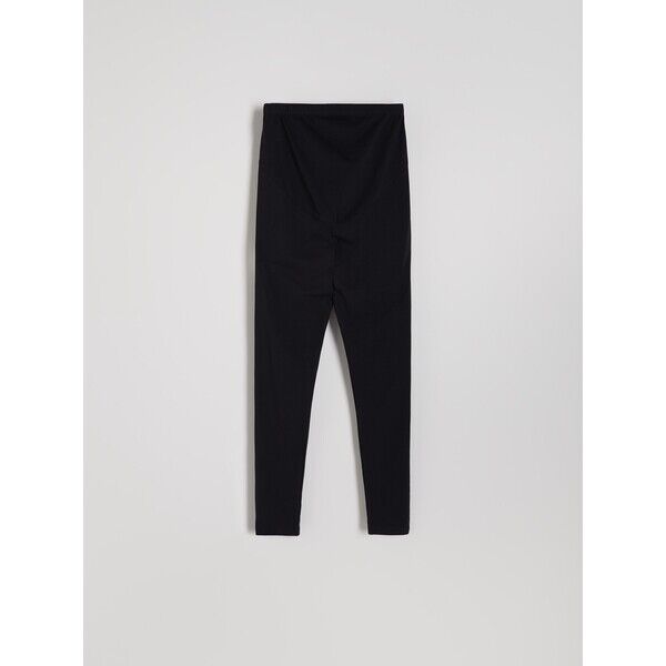 Reserved Bawełniane legginsy z wysokim stanem 888BZ-99X